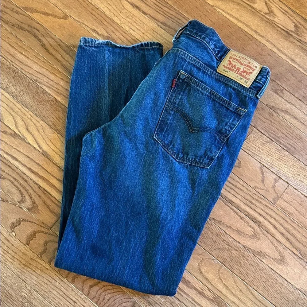 Mens Levis 514 36 x 32 excellent condition